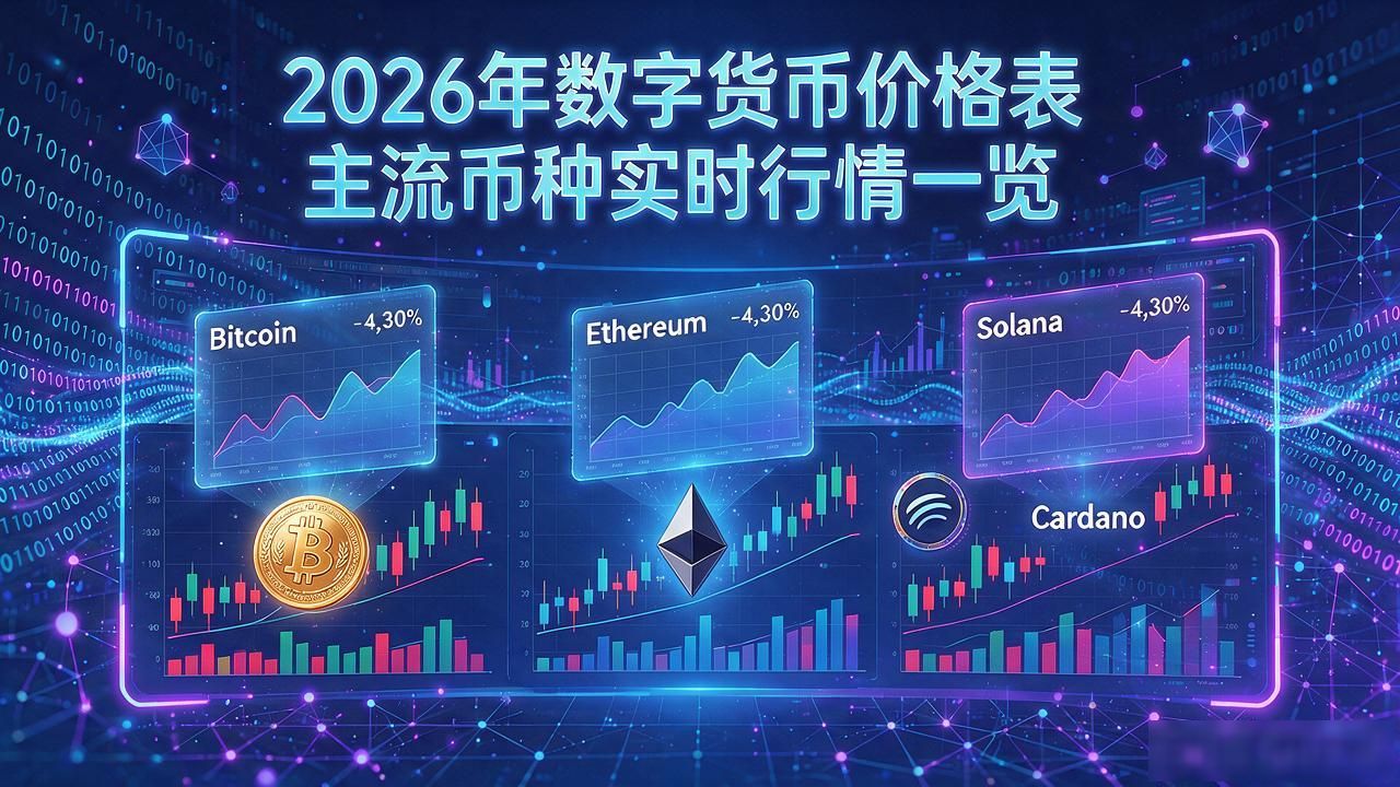 2026年主流数字货币价格动态_2026年稳定币价格走势_新时代数字货币价格表