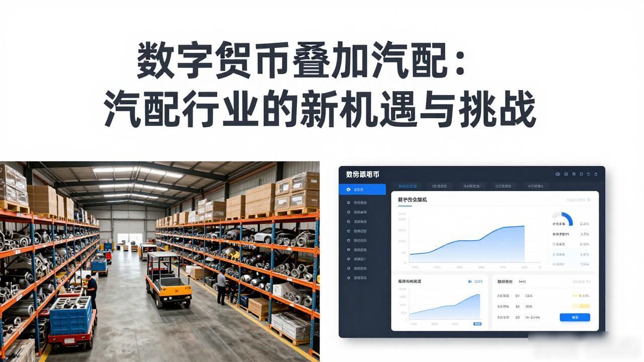 汽配行业数字货币支付结算_数字货币在汽配行业的应用_数字货币叠加汽配