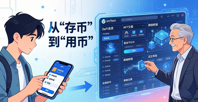 从“存币”到“用币”：imToken钱包2.0用户行为转变观察