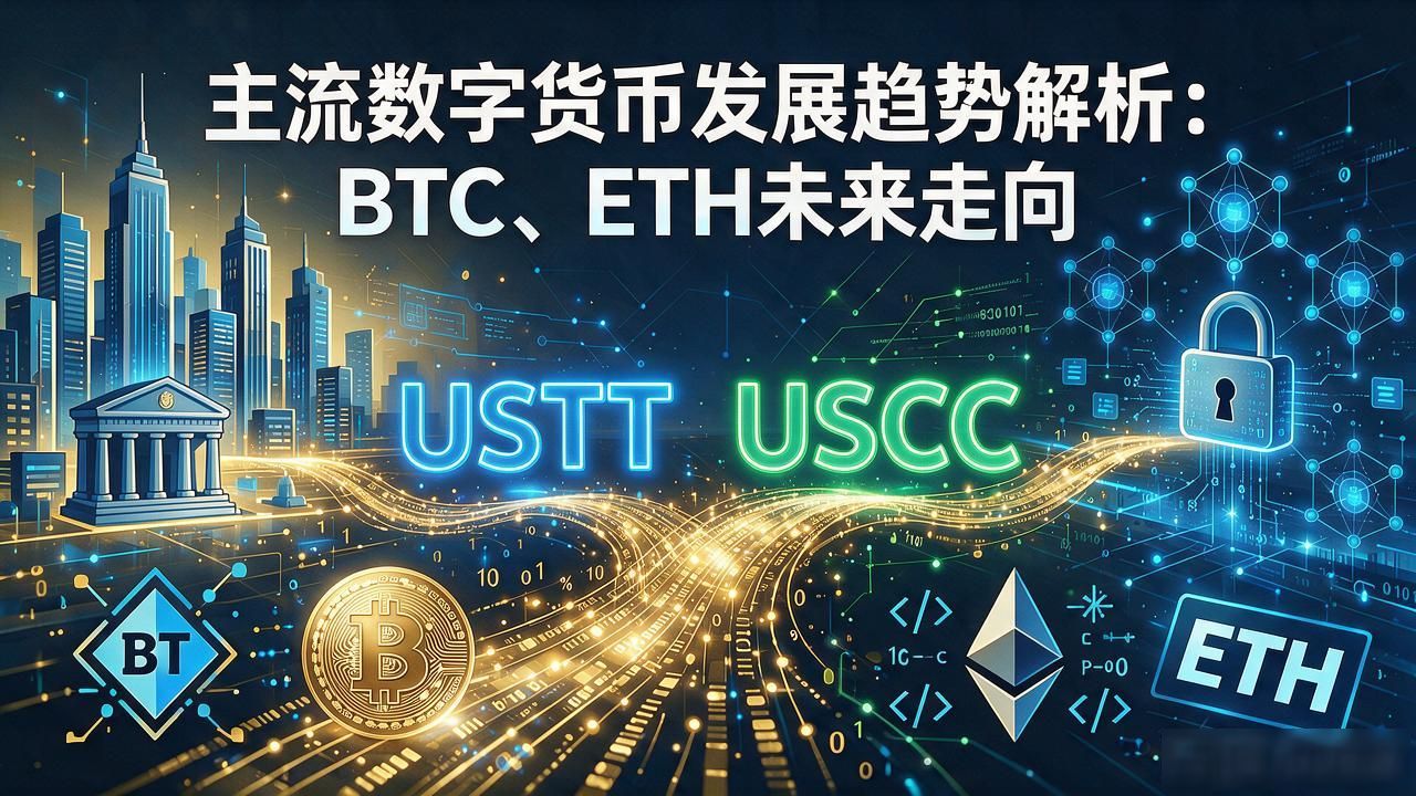 主流数字货币发展趋势解析：BTC、ETH未来走向