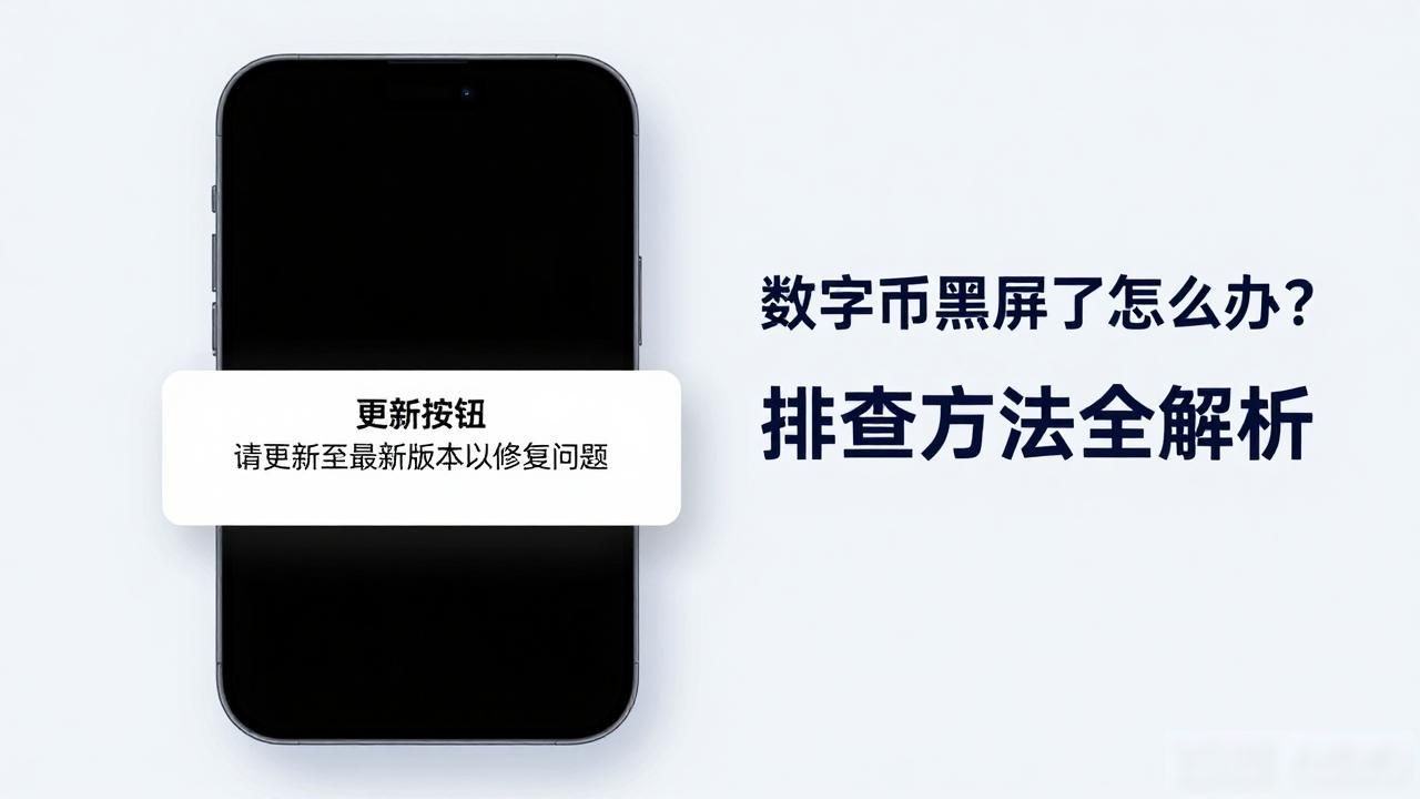 数字货币黑屏原因排查_数字货币黑屏了_交易所App黑屏解决方法
