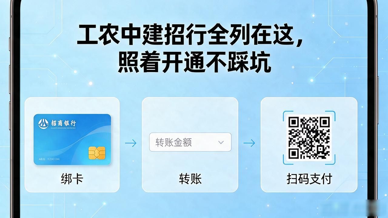 哪些银行开通数字货币了？工农中建招行全列在这，照着开通不踩坑