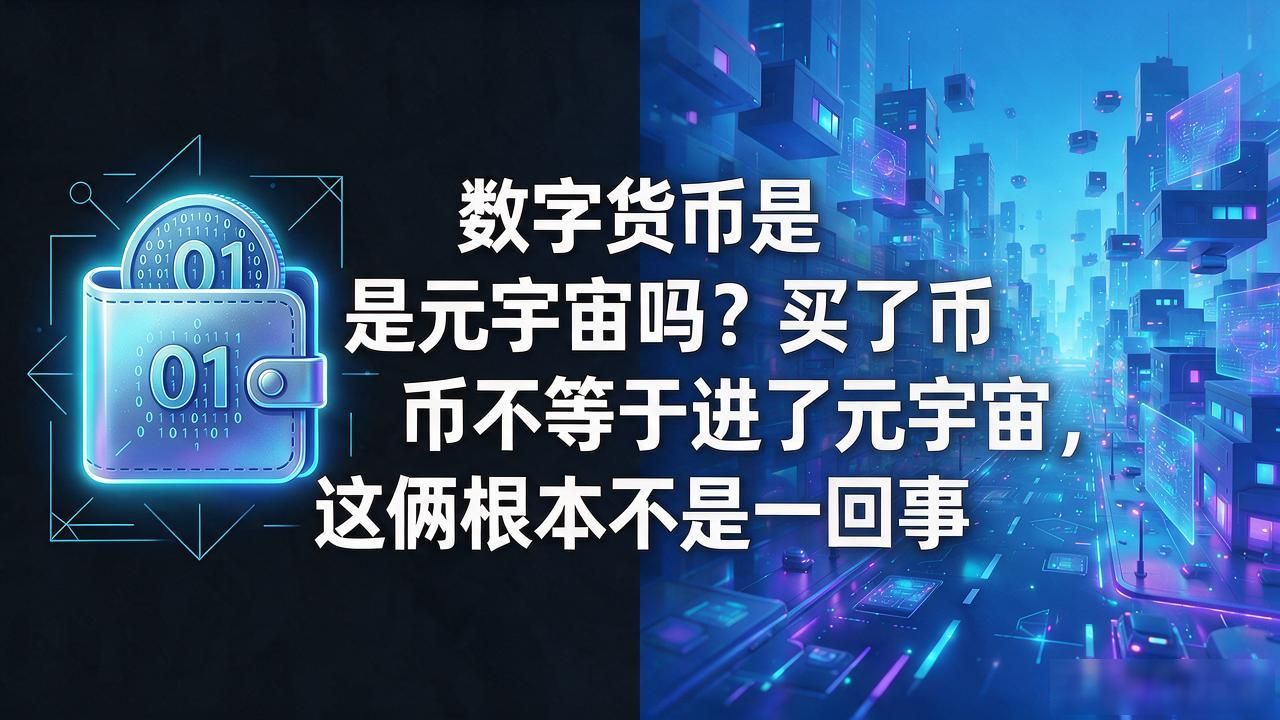 数字货币是元宇宙吗_数字货币和元宇宙的区别_数字货币是元宇宙的基础设施吗