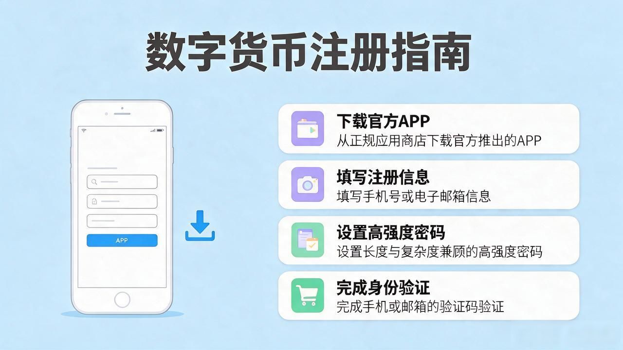 数字货币编号怎么开通 新手详细注册指南