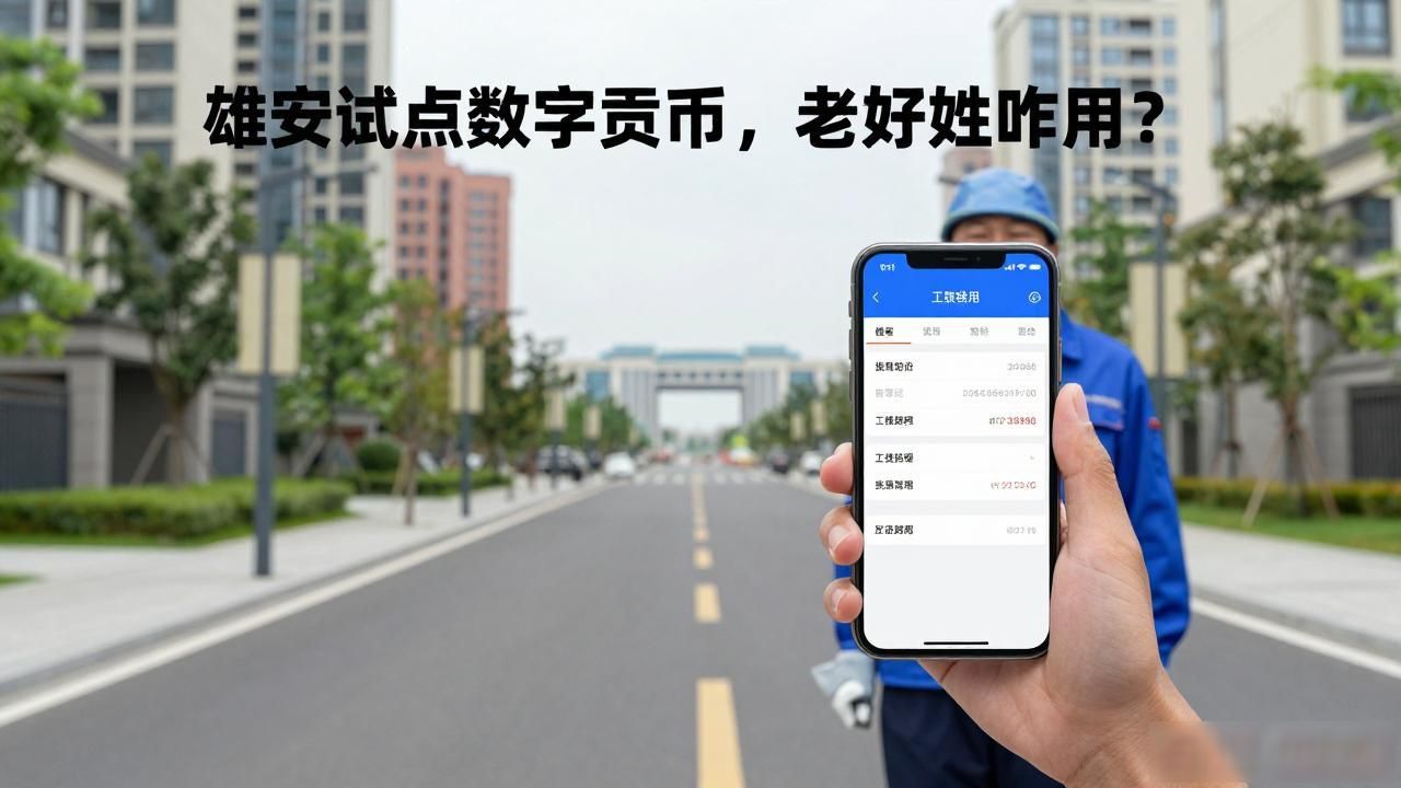数字货币在雄安_数字人民币雄安试点场景_雄安数字人民币应用