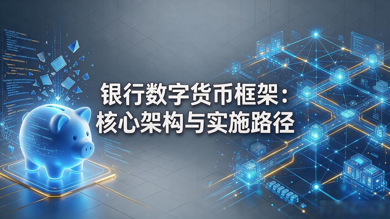银行数字货币总体框架_技术架构改造_数字货币银行框架